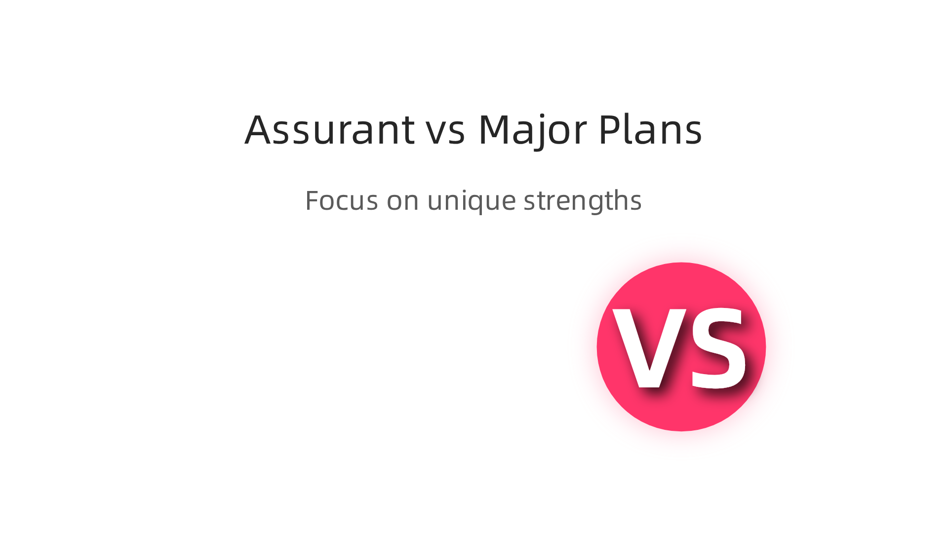 Understanding Assurant's unique strengths compared to larger health insurance providers.