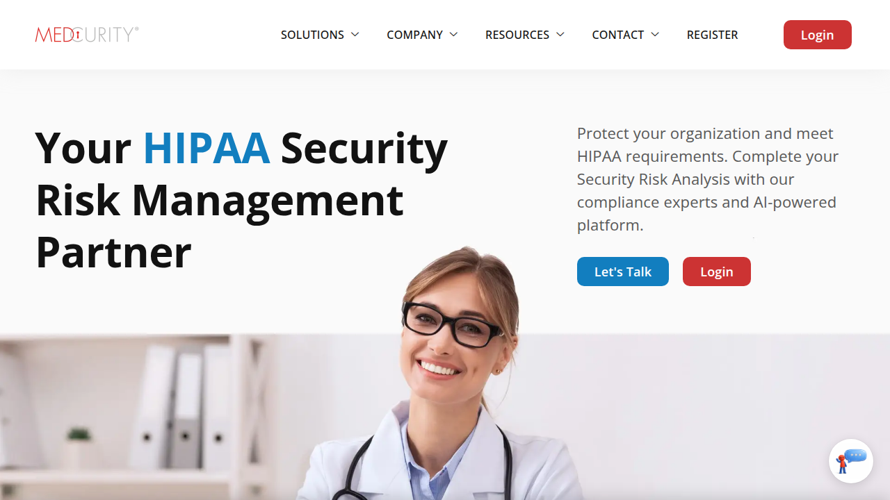 Medcurity specializes in HIPAA compliance, a critical area for Texas healthcare providers.