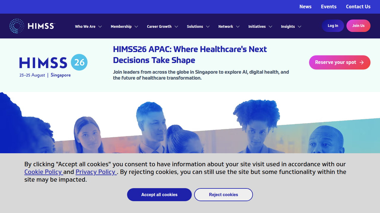 The homepage of HIMSS, a global advisor and thought leader in the health information and technology community.
