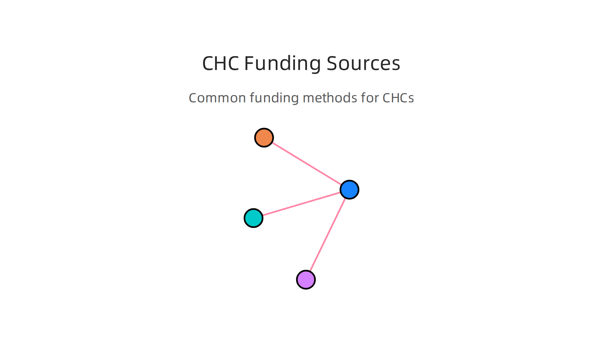Common methods community health centers use to secure financial resources for technology adoption and sustained operations.