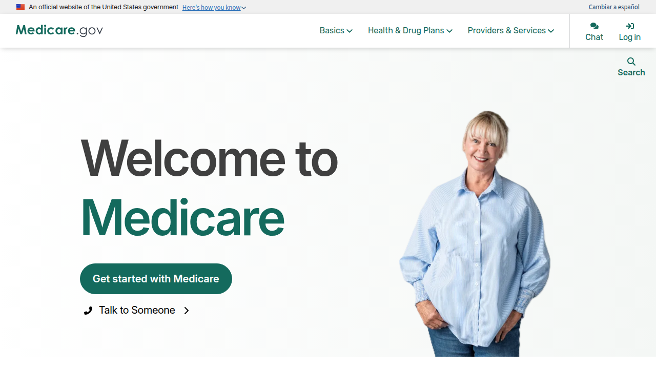 The official Medicare.gov website, providing comprehensive information on costs and coverage.